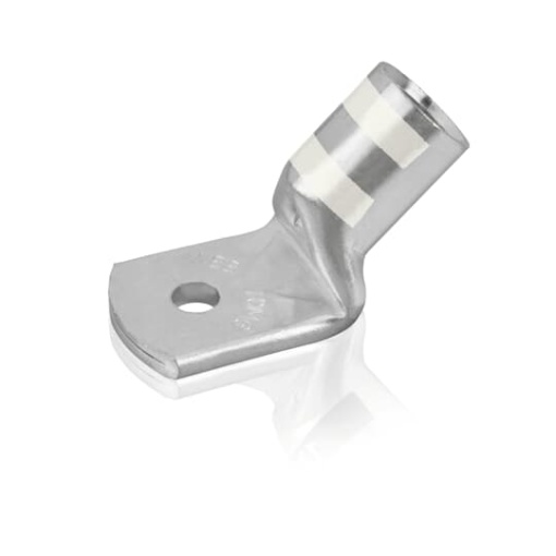 LUG 45DEG 25MM2 M6 CL A 1HL CU WHT